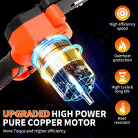 Load image into Gallery viewer, 6&quot; Mini Chainsaw Cordless with 2 Batteries &amp; 2 Chains for Wood Cutting
