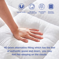 Load image into Gallery viewer, Extra Thick Cooling Mattress Topper Pad Cover
