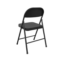 Load image into Gallery viewer, SmartFold All-Steel Folding Chairs, 4-Pack, Black
