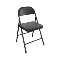 Load image into Gallery viewer, SmartFold All-Steel Folding Chairs, 4-Pack, Black
