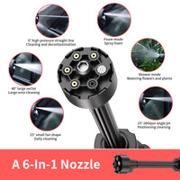Load image into Gallery viewer, 970PSI Cordless Pressure Washer 24V Portable Water Gun with 6-in-1 Nozzle
