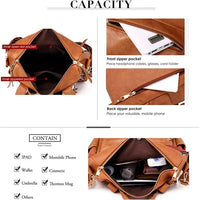 Load image into Gallery viewer, Leather Women Backpack Travel Bag
