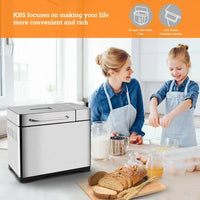 Load image into Gallery viewer, 9-in-1 Bread Maker Machine with LCD Display, 2LB Capacity
