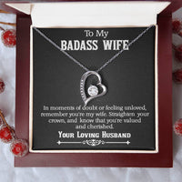 Load image into Gallery viewer, To My Badass Wife/Valentine&#39;s Day/Birthday Gift/Anniversary Gift Idea
