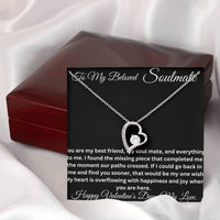 Load image into Gallery viewer, Illuminate Her Heart with the Forever Love Necklace/ Valentine&#39;s Gift for Wife
