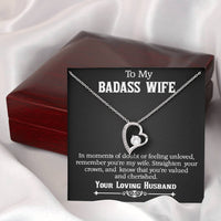 Load image into Gallery viewer, To My Badass Wife/Valentine&#39;s Day/Birthday Gift/Anniversary Gift Idea
