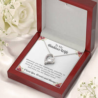 Load image into Gallery viewer, To My Badass Wife - Remember you are the woman I  chose as my wife
