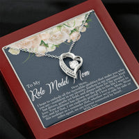 Load image into Gallery viewer, My Role Model Mom Necklace - Forever Love Necklace
