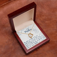 Load image into Gallery viewer, To my Mom - Forever Love Necklace with On Demand Message Card
