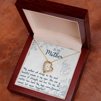 Load image into Gallery viewer, To my Mom - Forever Love Necklace with On Demand Message Card
