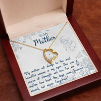 Load image into Gallery viewer, To my Mom - Forever Love Necklace with On Demand Message Card
