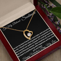Load image into Gallery viewer, Illuminate Her Heart with the Forever Love Necklace/ Valentine&#39;s Gift for Wife
