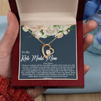 Load image into Gallery viewer, My Role Model Mom Necklace - Forever Love Necklace
