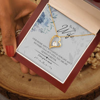 Load image into Gallery viewer, My Queen Wife -- Forever Love Necklace with On Demand Message Card
