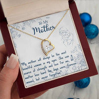 Load image into Gallery viewer, To my Mom - Forever Love Necklace with On Demand Message Card
