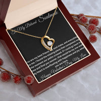 Load image into Gallery viewer, Illuminate Her Heart with the Forever Love Necklace/ Valentine&#39;s Gift for Wife
