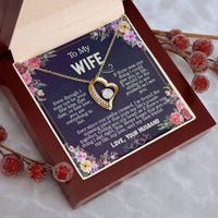 Load image into Gallery viewer, To My Wife, Birthday Gift, Necklace, Anniversary Gift, Mother&#39;s Day Gift, Anniversary Gift
