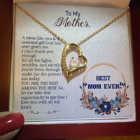 Load image into Gallery viewer, To my mother - Forever Love Necklace
