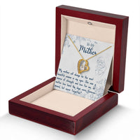 Load image into Gallery viewer, To my Mom - Forever Love Necklace with On Demand Message Card
