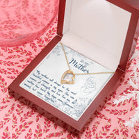 Load image into Gallery viewer, To my Mom - Forever Love Necklace with On Demand Message Card
