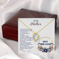 Load image into Gallery viewer, To my mother - Forever Love Necklace
