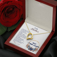 Load image into Gallery viewer, To my mother - Forever Love Necklace
