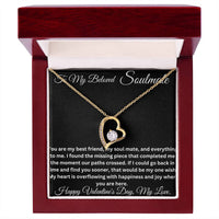 Load image into Gallery viewer, Illuminate Her Heart with the Forever Love Necklace/ Valentine&#39;s Gift for Wife
