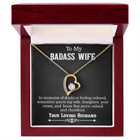 Load image into Gallery viewer, To My Badass Wife/Valentine&#39;s Day/Birthday Gift/Anniversary Gift Idea
