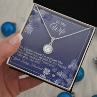 Load image into Gallery viewer, To My Wife, Anniversary Gift, Valentine&#39;s Gift, Birthday Gift idea, Mother&#39;s Day Gift Necklace
