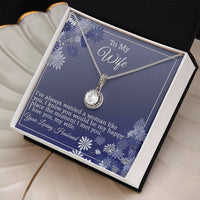 Load image into Gallery viewer, To My Wife, Anniversary Gift, Valentine&#39;s Gift, Birthday Gift idea, Mother&#39;s Day Gift Necklace

