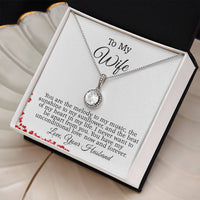 Load image into Gallery viewer, To My Wife, Birthday Gift, Anniversary Gift, Gift For Wife Idea, Mother&#39;s Day Gift Necklace

