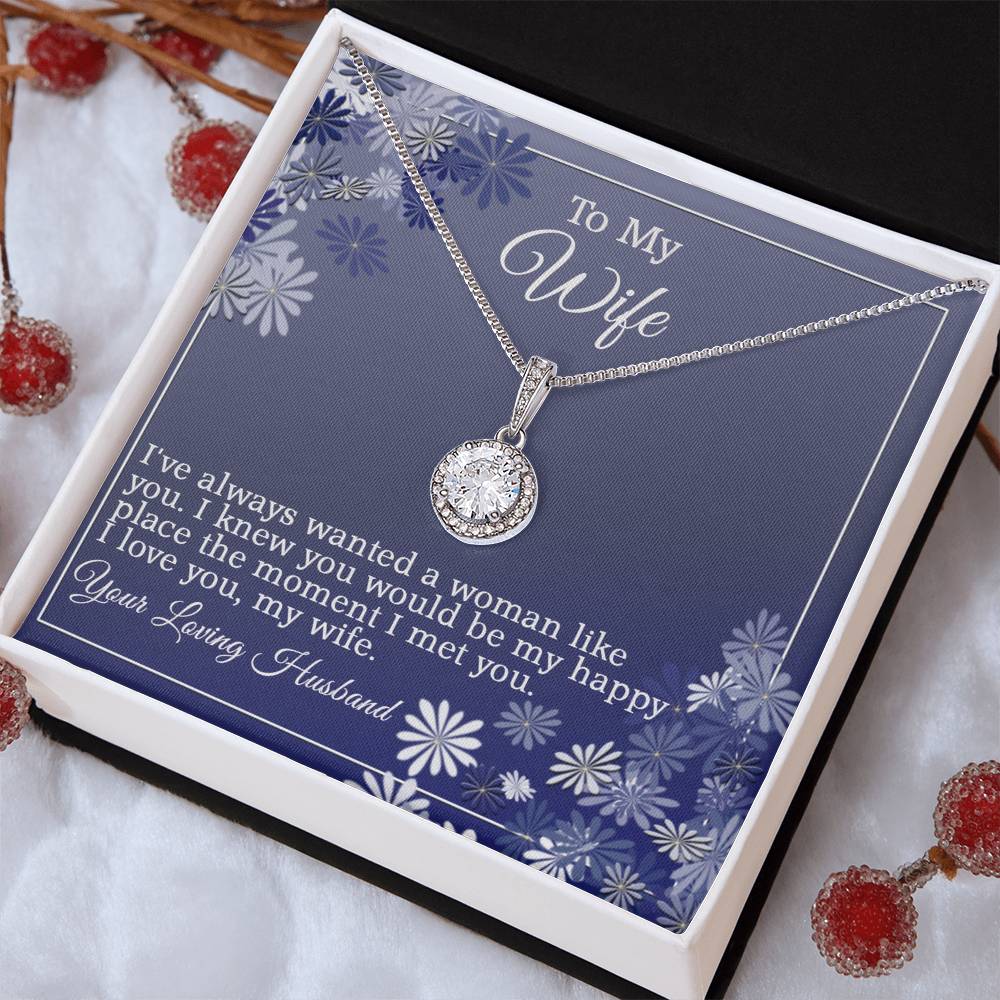To My Wife, Anniversary Gift, Valentine's Gift, Birthday Gift idea, Mother's Day Gift Necklace