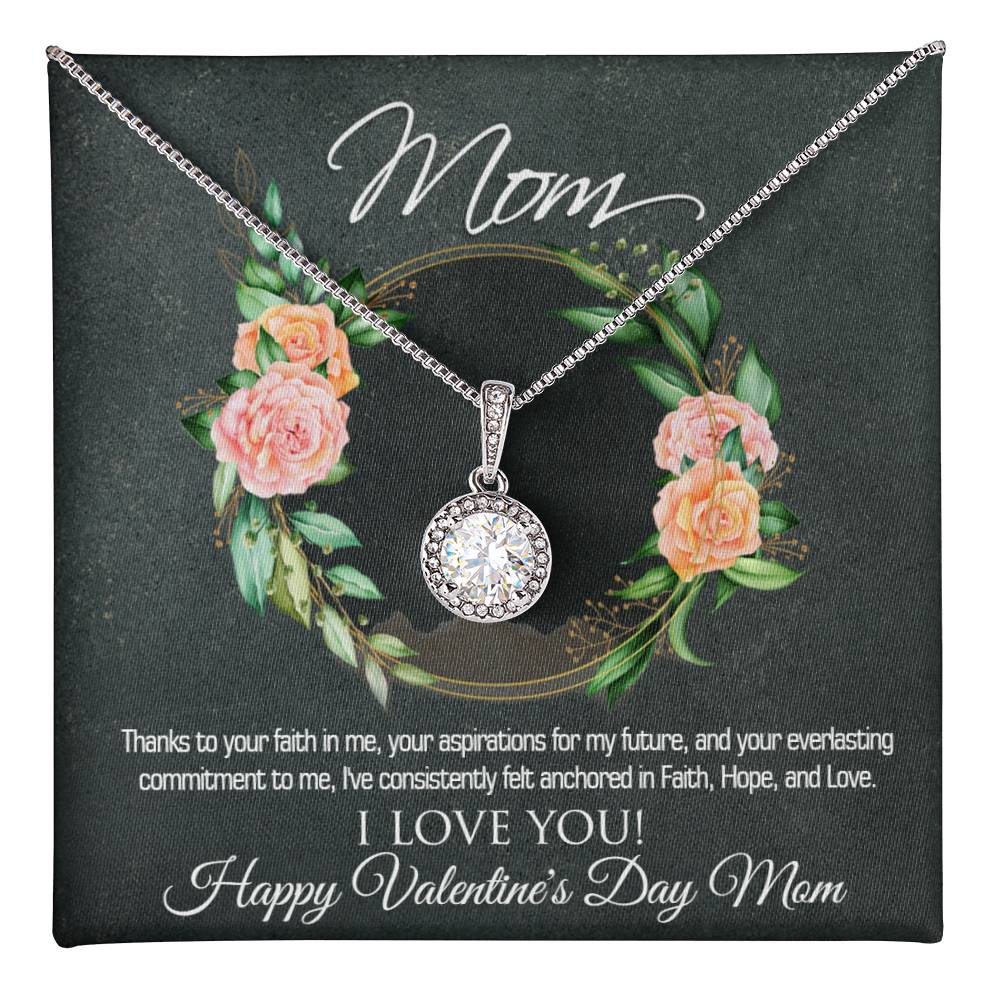 Radiate Elegance with the Dazzling Eternal Hope Necklace/Valentine's Gift for Mom Idea