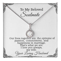Load image into Gallery viewer, To My Beloved Soulmate, Anniversary Gift, Birthday Gift, Valentine&#39;s Gift, Mother&#39;s Day Gift Idea
