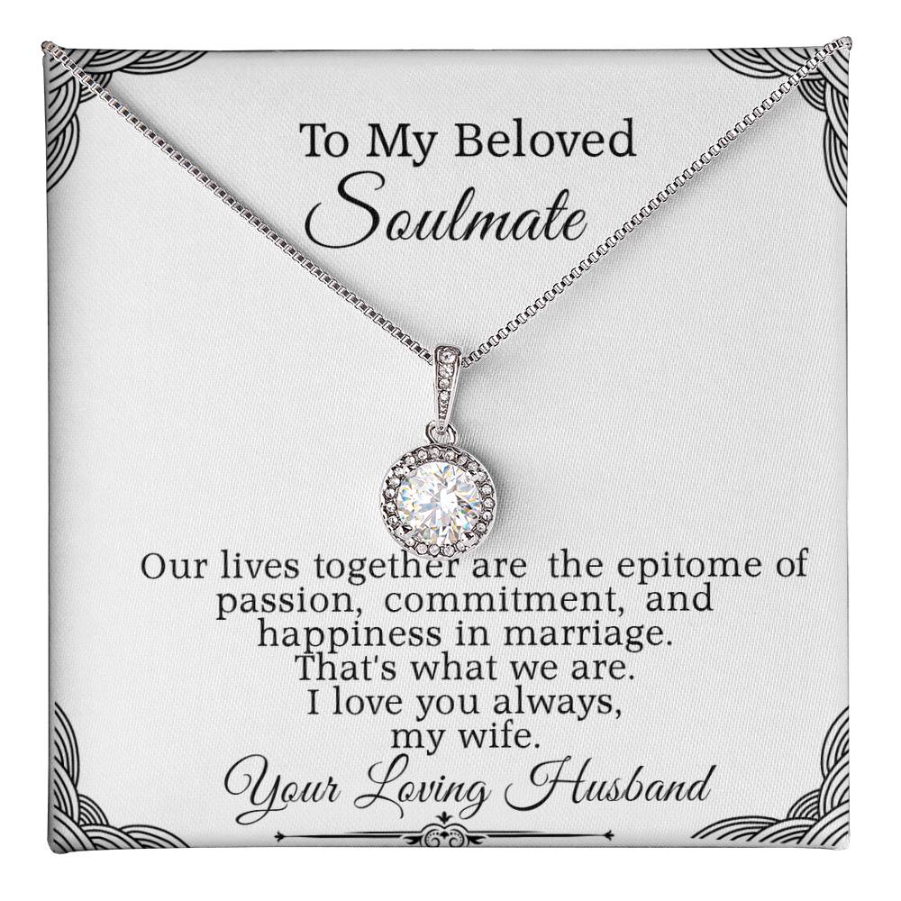To My Beloved Soulmate, Anniversary Gift, Birthday Gift, Valentine's Gift, Mother's Day Gift Idea
