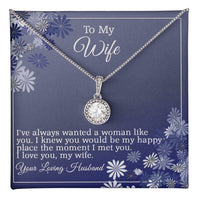 Load image into Gallery viewer, To My Wife, Anniversary Gift, Valentine&#39;s Gift, Birthday Gift idea, Mother&#39;s Day Gift Necklace

