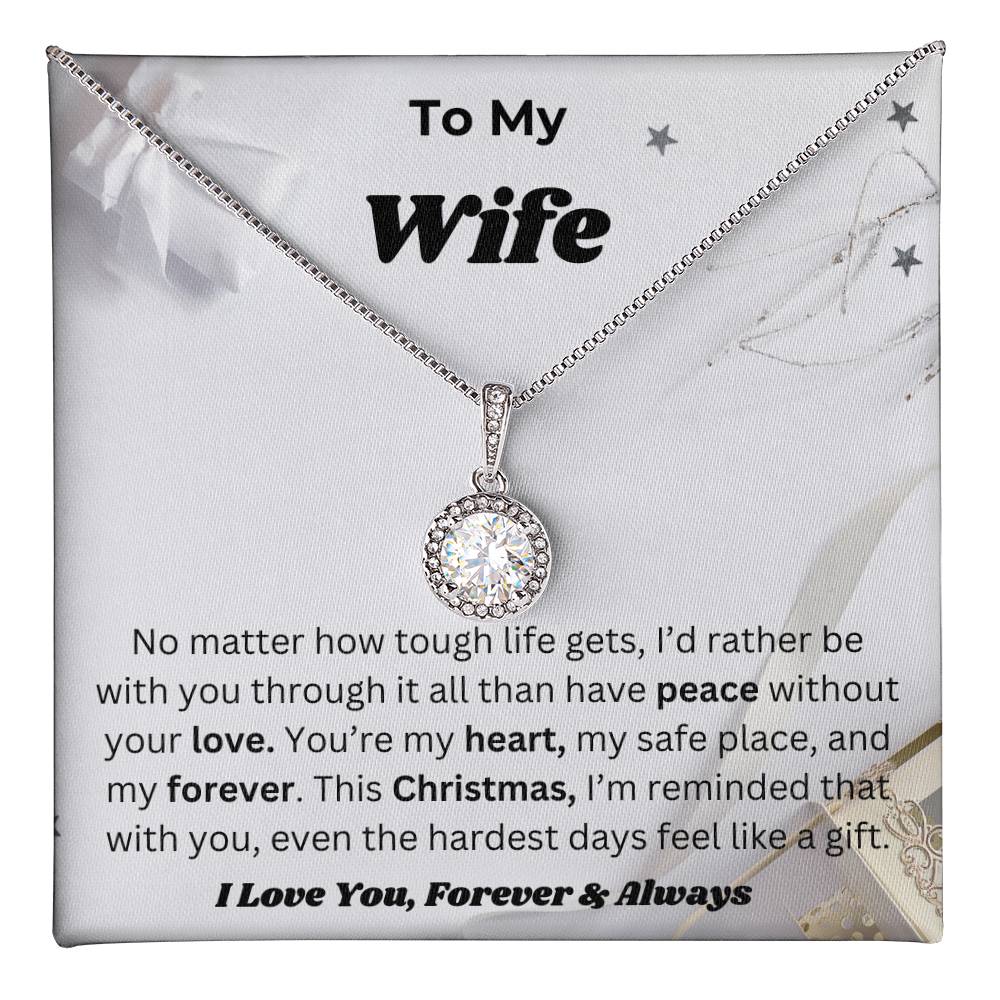 To My Wife - You're my heart, my safe place, and my forever.