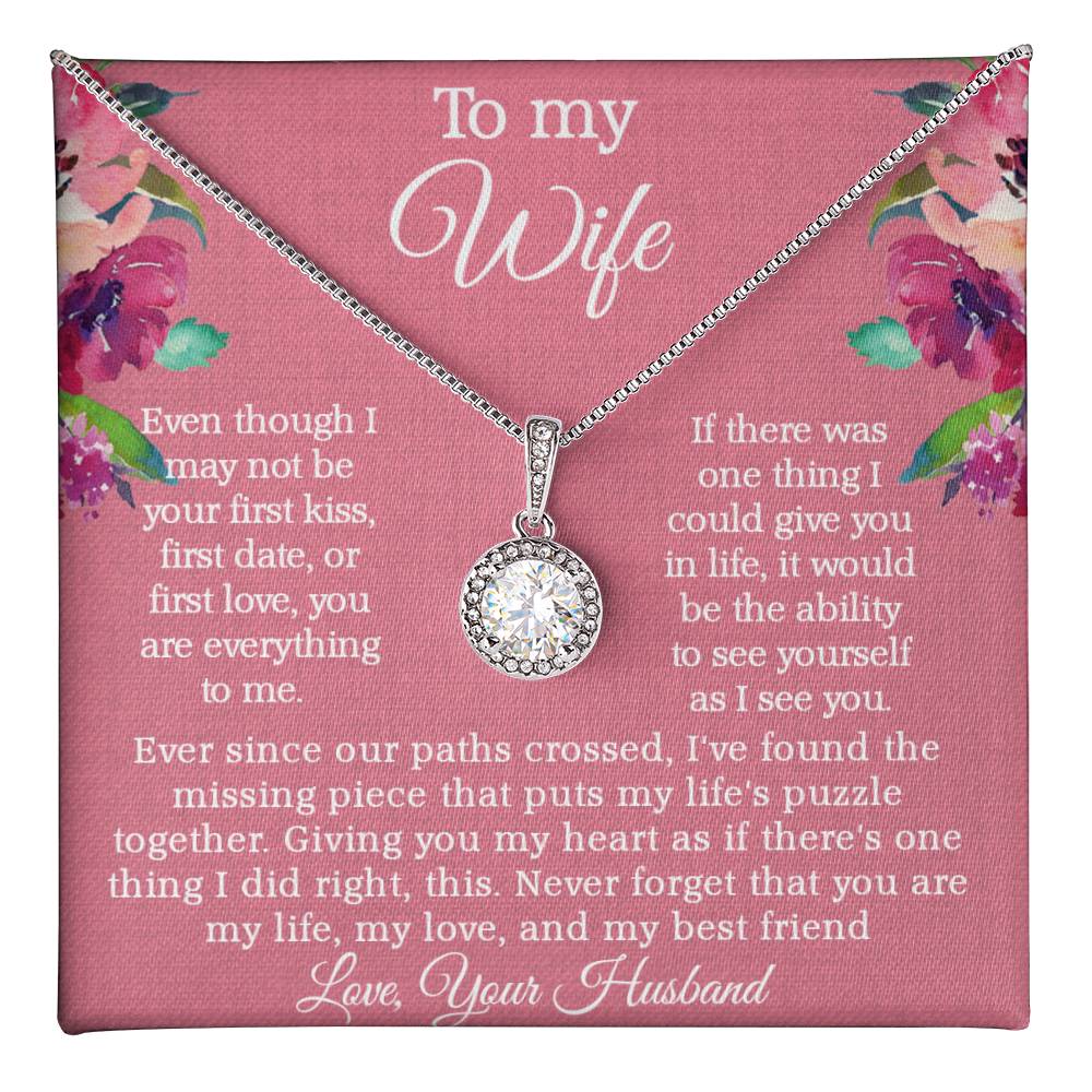 To My Wife/Valentine's Gift Idea/Birthday Gift for Wife/Anniversary Gift/Mother's Day Gift Necklace