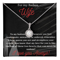 Load image into Gallery viewer, For my Badass Wife - Eternal Hope Necklace

