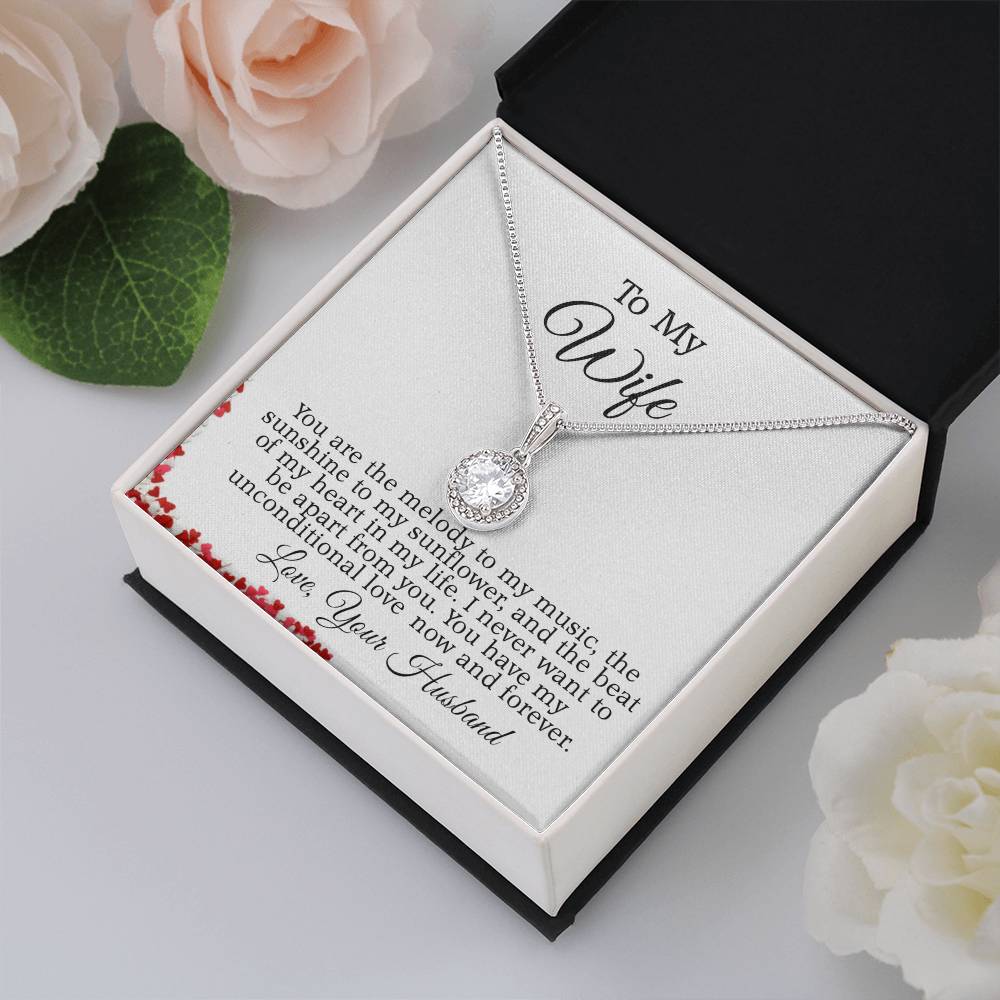 To My Wife, Birthday Gift, Anniversary Gift, Gift For Wife Idea, Mother's Day Gift Necklace
