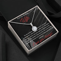 Load image into Gallery viewer, For my Badass Wife - Eternal Hope Necklace
