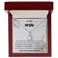 Load image into Gallery viewer, To My Wife - You&#39;re my heart, my safe place, and my forever.
