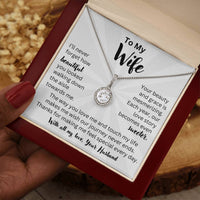 Load image into Gallery viewer, To My Wife - I&#39;ll never forget how beautiful you looked walking down the aisle toward me
