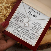 Load image into Gallery viewer, To My Lovely Wife - Always remember I love you forever.
