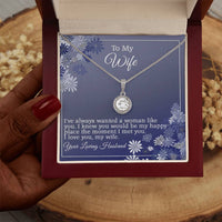 Load image into Gallery viewer, To My Wife, Anniversary Gift, Valentine&#39;s Gift, Birthday Gift idea, Mother&#39;s Day Gift Necklace
