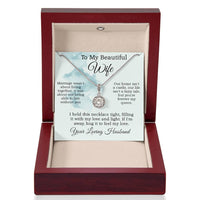 Load image into Gallery viewer, To My Beautiful Wife, Anniversary Gift, Birthday Gift, Valentine&#39;s Gift Idea, Mother&#39;s Day Gift
