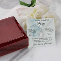 Load image into Gallery viewer, To My Beautiful Wife, Anniversary Gift, Birthday Gift, Valentine&#39;s Gift Idea, Mother&#39;s Day Gift
