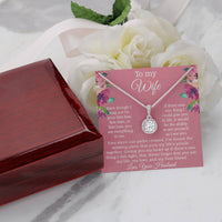 Load image into Gallery viewer, To My Wife/Valentine&#39;s Gift Idea/Birthday Gift for Wife/Anniversary Gift/Mother&#39;s Day Gift Necklace
