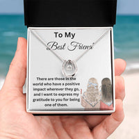 Load image into Gallery viewer, Embrace Destiny with Our Lucky Charm Pendant Necklace for Best Friend
