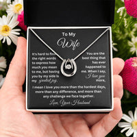 Load image into Gallery viewer, To My Wife - It&#39;s hard to find the right words to express how much you mean to me
